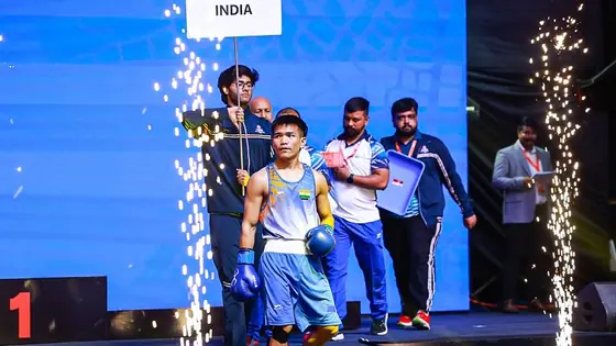 CWG 2026: ఒక్క పంచ్తో పాక్ కథ ఖతం.. గోల్డే టార్గెట్ అంటున్న జాదుమణి సింగ్ !