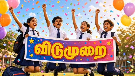 Holiday: செப்டம்பரில் பள்ளி மாணவர்களுக்கு செம்ம ஜாக்பாட்..! இத்தனை நாட்கள் தொடர் விடுமுறையா..?