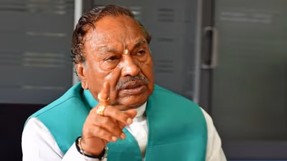 Karnataka Bypolls: ಮುಸ್ಲಿಮರ ಪರ ಮಾತನಾಡಿದ್ರೆ ಕೋಮುವಾದವಲ್ಲವೇ?: ಕೆ.ಎಸ್.ಈಶ್ವರಪ್ಪ