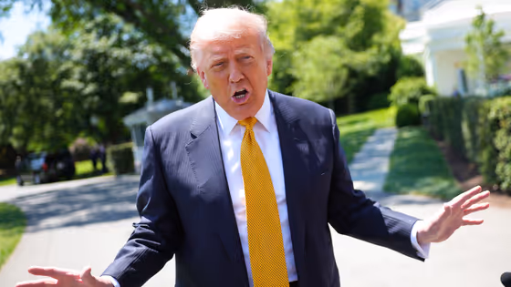 Trump Targets Stephen Colbert and Other Late Night Hosts After CBS Exit News