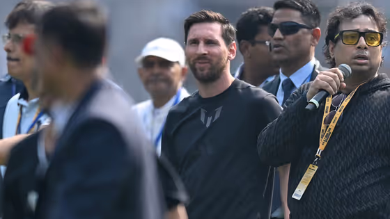 Messi मुंबई आ रहे हैं: कोलकाता बवाल के बाद हाई अलर्ट, स्टेडियम में पानी की बोतल भी नहीं ले जा सकेंगे
