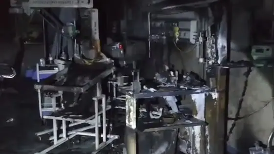 Amravati Hospital Fire VIDEO: जलकर राख हुआ अमरावती अस्पताल का NICU, 3 नवजातों की मौत के बाद देखिए अंदर का मंजर