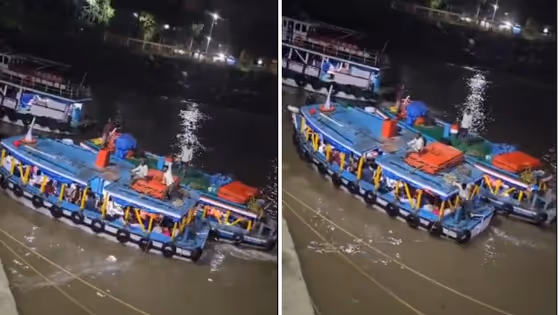 मुंबईच्या समुद्रात मोठा अनर्थ टळला; इंजिन बंद पडलेल्या फेरीतील 38 जण सुरक्षित