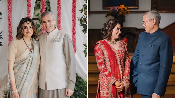 J&K Chief Minister Omar Abdullah Marries Journalist Nidhi Razdan; Shares Wedding News