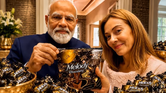 PM Modi : இத்தாலி பிரதமருக்கு 'மெலடி' சாக்லேட் கொடுத்த மோடி... இணையத்தில் வைரலாகும் க்யூட் மொமண்ட்!