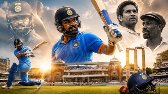 Rohit Sharma: ரிட்டையர்மென்ட் வதந்திக்கு பேட்டால் பதிலடி! லார்ட்ஸில் வரலாற்று சதம் அடித்த ஹிட்மேன்!