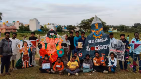 Doddaballapur Kite Competition: ಗಾಳಿಪಟಗಳಲ್ಲೂ ಗಮನ ಸೆಳೆದ ಜಸ್ಟೀಸ್‌ ಫಾರ್‌ ಸೌಜನ್ಯ ಸಂದೇಶ!