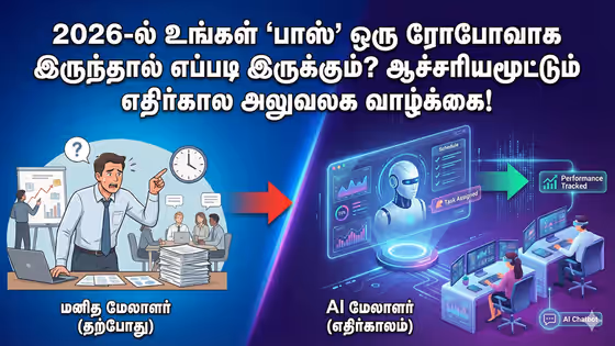 உங்க பாஸ் இனி ரோபோ தான்! 2026-ல் ஆபிஸ்ல நடக்கப்போகும் பயங்கர மாற்றம்.. அலர்ட் ஆகுங்க!
