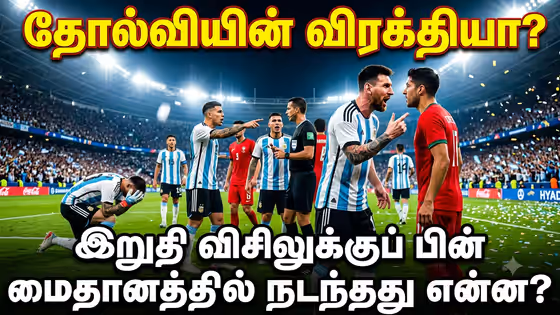 FIFA World Cup: தோல்வியின் விரக்தியா? மைதானத்தில் வரம்பு மீறிய அர்ஜென்டினா வீரர்கள்! இறுதி விசிலுக்குப் பின் மைதானத்தில் நடந்தது என்ன?