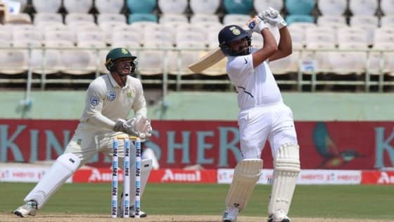 രോഹിത് ശര്മ്മ നിറഞ്ഞാടുന്നു; വിശാഖപട്ടണത്തെ സിക്സര് മഴയ്ക്ക് റെക്കോര്ഡ്