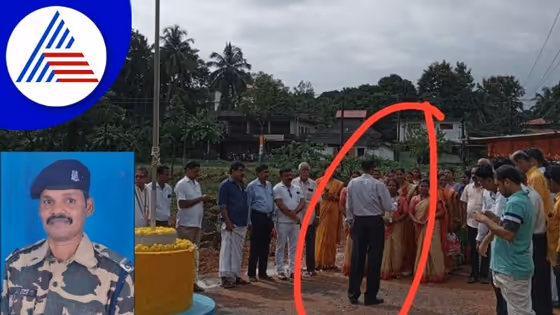 ಧ್ವಜಾರೋಹಣ ವೇಳೆ ಕುಸಿದು ಬಿದ್ದು ನಿವೃತ್ತ ಯೋಧ ಸಾವು