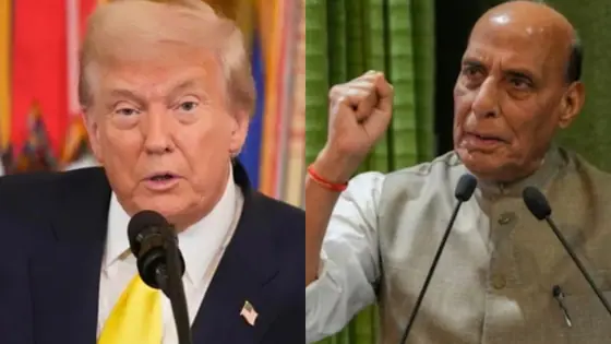 'Sabke Boss Not Happy With India's Growth': Rajnath Singh's Big Veiled Attack on Trump Tariffs