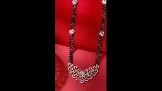 हिऱ्यांचा लूक फक्त ₹2K मध्ये! स्टोन वर्कसह चांदीच्या मंगळसूत्र डिझाईन्स; पाहा बजेटमधील 'डायमंड' कलेक्शन!