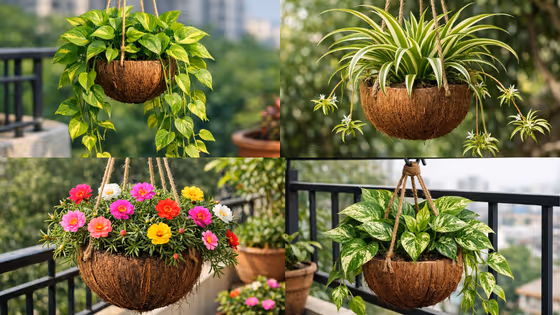 Coconut Shell Planters: தேங்காய் ஓடு இருந்தா போதும்.! செலவில்லாம பால்கனிய மினி கார்டனா மாத்துங்க!