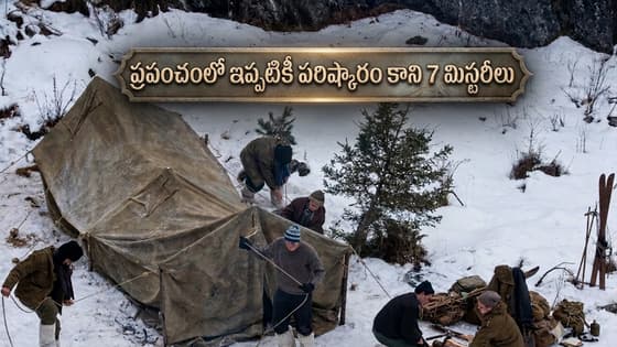 Unsolved Mysteries: ప్రపంచంలో ఇప్పటికీ పరిష్కారం కాని 7 మిస్టరీలు.. శాస్త్రవేత్తలకూ అంతుచిక్కని రహస్యాలివే!