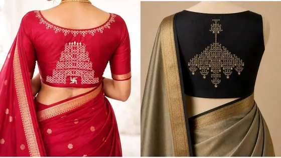 Blouse Designs: ట్రెడిషనల్ లుక్ తో అదరగొడుతున్న బ్లౌజ్ డిజైన్స్..