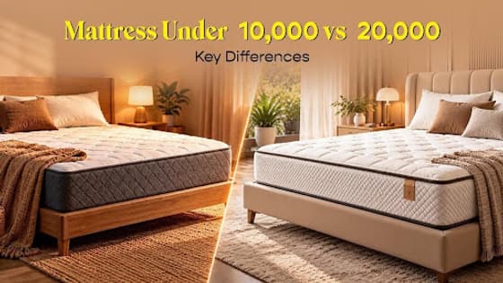 Mattress Under 10000: १० हजार की २० हजार? कोणता मॅट्रेस घेणं ठरेल फायद्याचं?