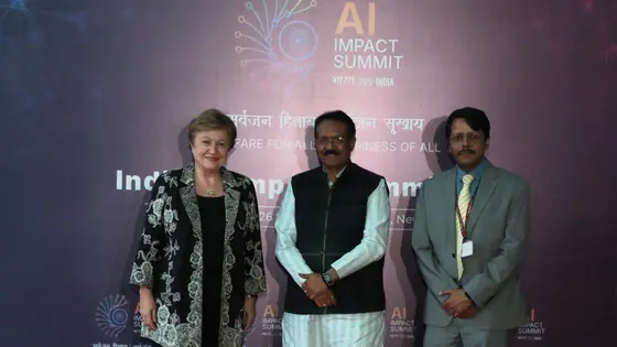 IMF Chief Georgieva in Delhi for AI Summit; PM Modi meets Croatia PM