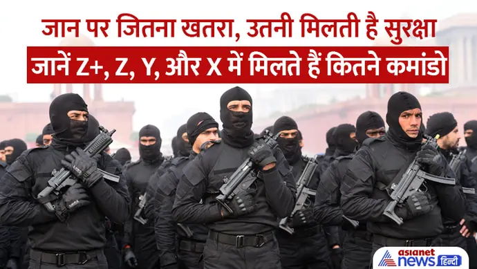 खतरे के आधार पर मिलती है सुरक्षा