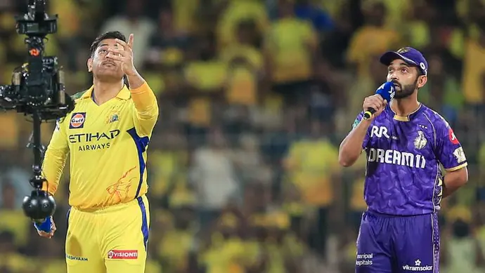 KKR के कप्तान ने जीता टॉस