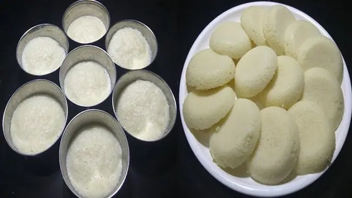 बिना सांचे की इडली कैसे बनाएं