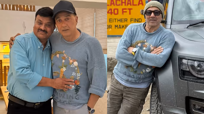 Sunny Deol New Pics: क्लीन शेव में दिखे सनी देओल, 7 PHOTO में सनी पाजी का डिफरेंट अवतार