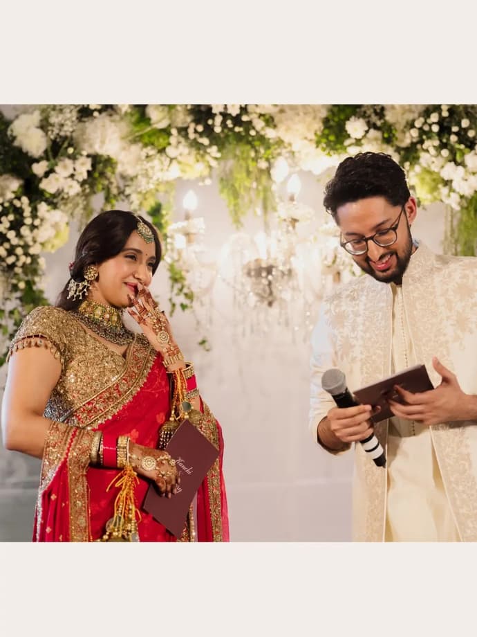 आलिया भट्ट की बेस्टी आकांक्षा रंजन ने लिए सात फेरे, देखें शादी की 10 Inside Photos