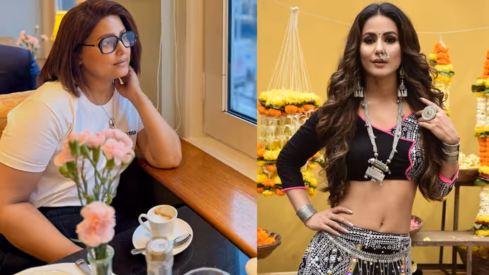 TV की कोमोलिका को पहचानना मुश्किल, 7 PHOTO में देखें हिना खान का डिफरेंट लुक