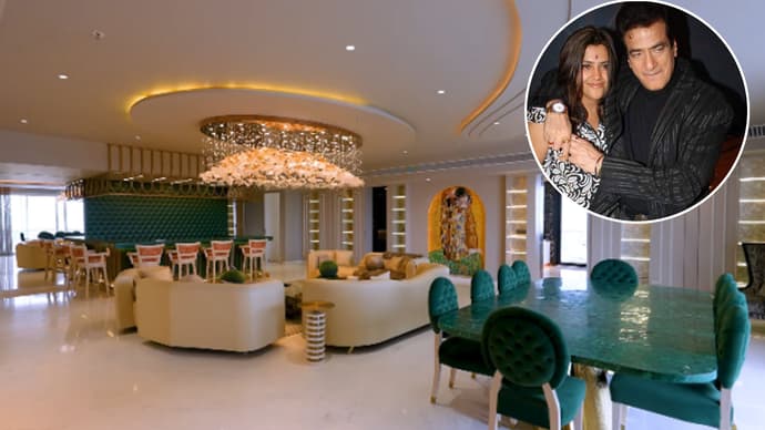 Jeetendra Pune Home Photos: जीतेंद्र का नया ड्रीम होम, 5000 स्क्वायर फीट का फ्लैट, इतने करोड़ कीमत