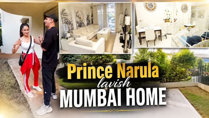 प्रिंस नरुला-युविका चौधरी का लविश होम, लिविंग रूम से बालकनी व्यू तक की Inside Photos