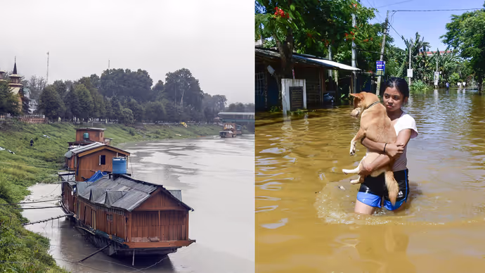 कहीं बाढ़ ने छीना रोजगार तो कहीं खुद से ज्यादा जानवर की फिक्र, 10 PHOTO में बारिश की तबाही