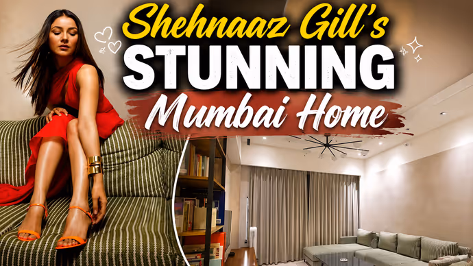 शहनाज गिल का 3BHK मुंबई हाउस, मिनिमलिस्ट तरीके से किया होम डेकोर, देखें इनसाइड फोटोज