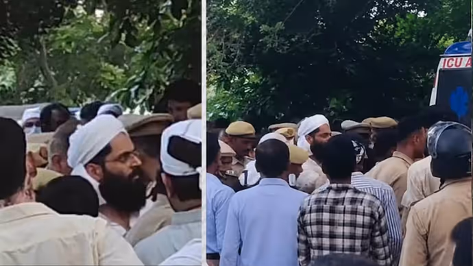 अबान के जनाजे में पहुंचे अतीक अहमद के 3 बेटे, 6 PHOTO में देखें सुपुर्द-ए-खाक में कैसे उमड़ी भीड़