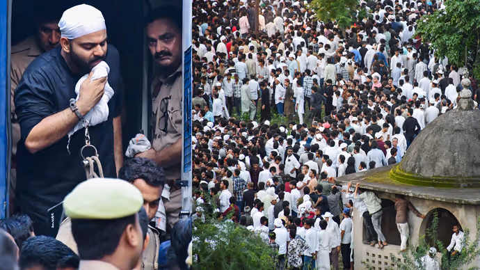 अबान के जनाजे में पहुंचे अतीक अहमद के 3 बेटे, 6 PHOTO में देखें सुपुर्द-ए-खाक में कैसे उमड़ी भीड़