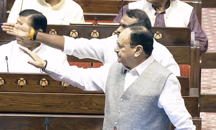 राज्यसभा में एक्शन मूमेंटः तैश में आ गए संजय सिंह-खडगे, NDA नेताओं ने भी जमकर की गर्जना