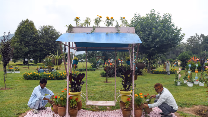 कबाड़ से तैयार हुआ अनोखा गार्डन: Srinagar के Waste Wonder Garden की 15 PHOTOS