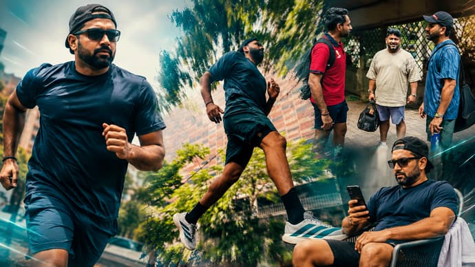 ‘हिटमैन’ का नया अंदाज, रोहित शर्मा गैंग संग कर रहे कड़ी मेहनत-7 PHOTOS