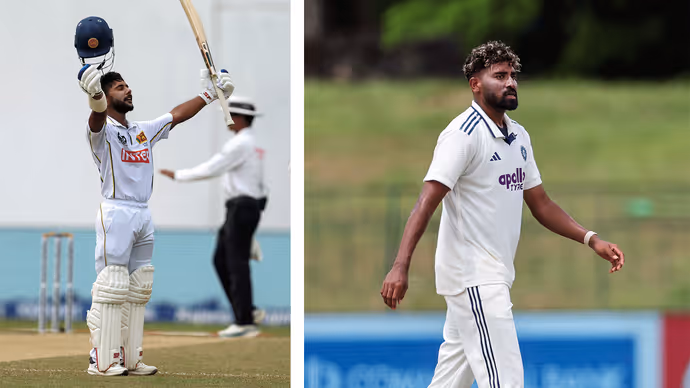 IND vs SL 2nd Test Day 4: सिराज के विकेट पर झूम उठी Team India, देखें 10 शानदार PHOTOS