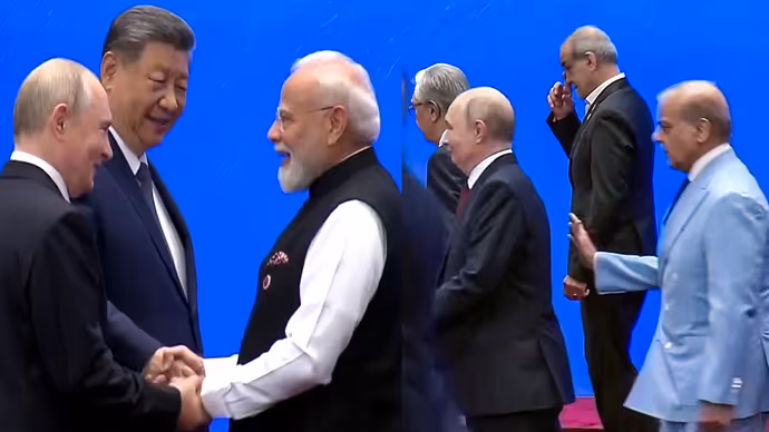 SCO Summit में शहबाज शरीफ पड़े अकेले! मोदी से नहीं हुई मुलाकात, 8 तस्वीरों ने खोला राज