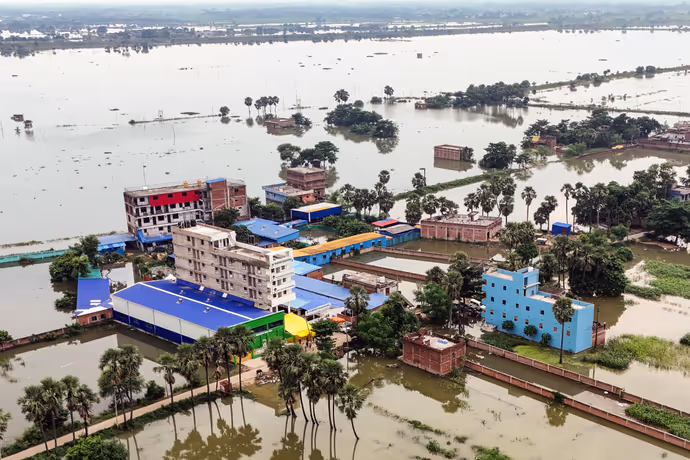 Bihar Flood: गंगा-पुनपुन का जलस्तर बढ़ा, 10 PHOTOS में भागलपुर से पटना तक बस पानी ही पानी