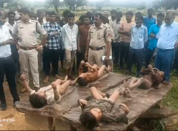 अशोकनगर कुआं हादसा: 6 PHOTO में देखें, जिन 4 पोतों को तलाश रही थी दादी, कुएं से निकलीं उनकी लाशें!