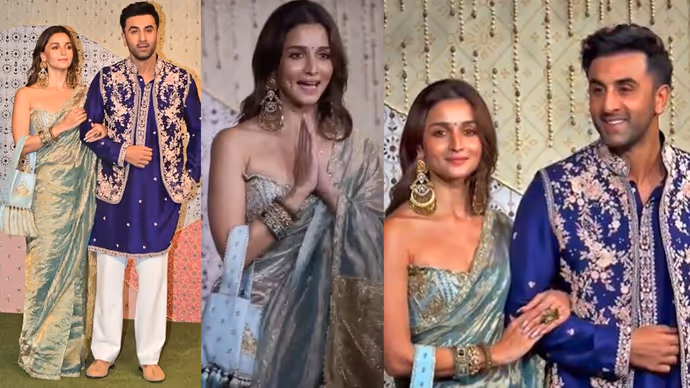 अंबानी के गणपति इवेंट में करीना संग धोती पहन पहुंचे सैफ अली खान, 10 तस्वीरों में सितारों का जलवा