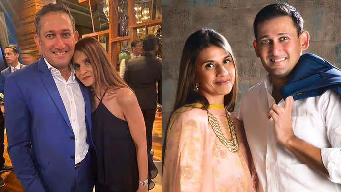 क्रिकेट चीफ सेलेक्टर अजीत अगरकर की पत्नी कौन हैं? देखें कपल की 8 PHOTOS