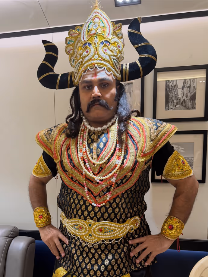 रावण के किरदार में नजर आए वीरू पाजी, आखिर किस चीज की तैयारी में हैं वीरेंद्र सहवाग?