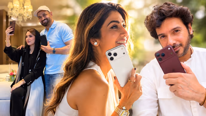 iPhone 18 Pro Max के साथ दिखे बॉलीवुड-टीवी स्टार्स, 10 तस्वीरों में देखें दीवानगी