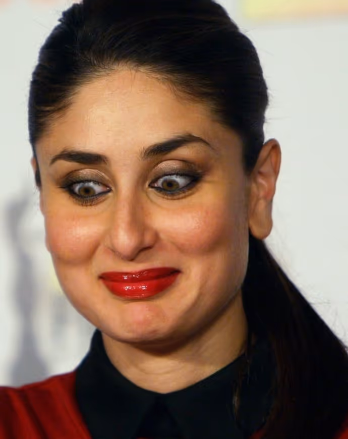 बेबो के 10 Weird Reactions, कभी क्यूट तो कभी दिखा Angry Mode-देखें PICS