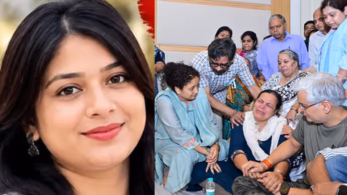 Trisha Singh Funeral: जवान बेटी का शव देख बिलख पड़ीं मंत्री, तृषा के अंतिम संस्कार की 15 PHOTO