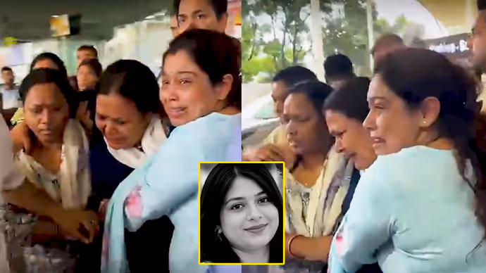 Trisha Singh Funeral: जवान बेटी का शव देख बिलख पड़ीं मंत्री, तृषा के अंतिम संस्कार की 15 PHOTO