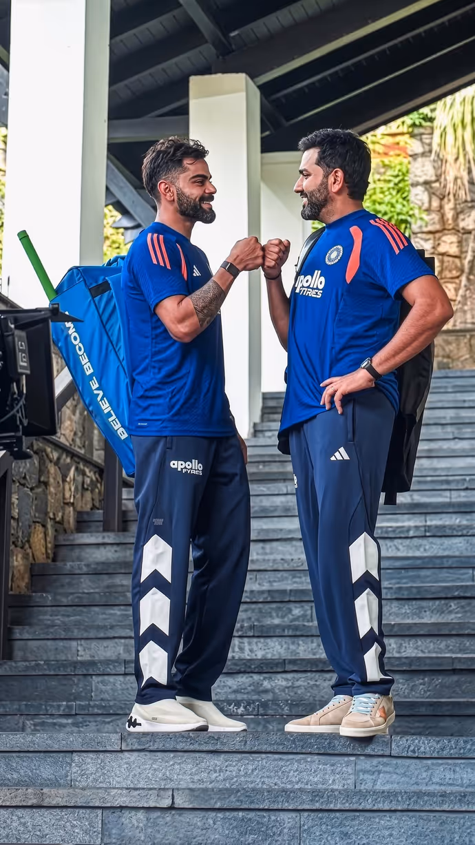 ऑन और ऑफ फील्ड रोहित-विराट की मस्ती, 8 तस्वीरों में देखें दोनों की शानदार जुगलबंदी