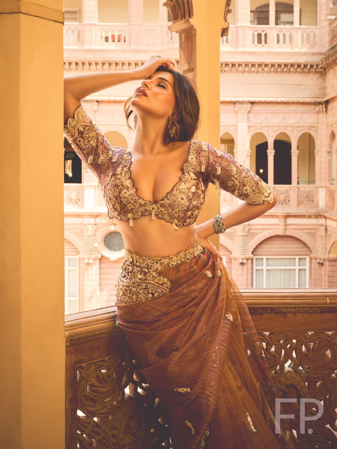 बीकानेर के महल में तारा सुतारिया ने दिखाईं रानियों वाली अदाएं, रॉयल लुक ने जीता दिल, 5 PHOTOS